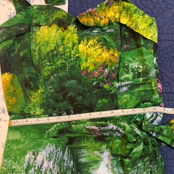 Bernie Dexter Fairview Landscape Halter Dress - Picture 5 of 5